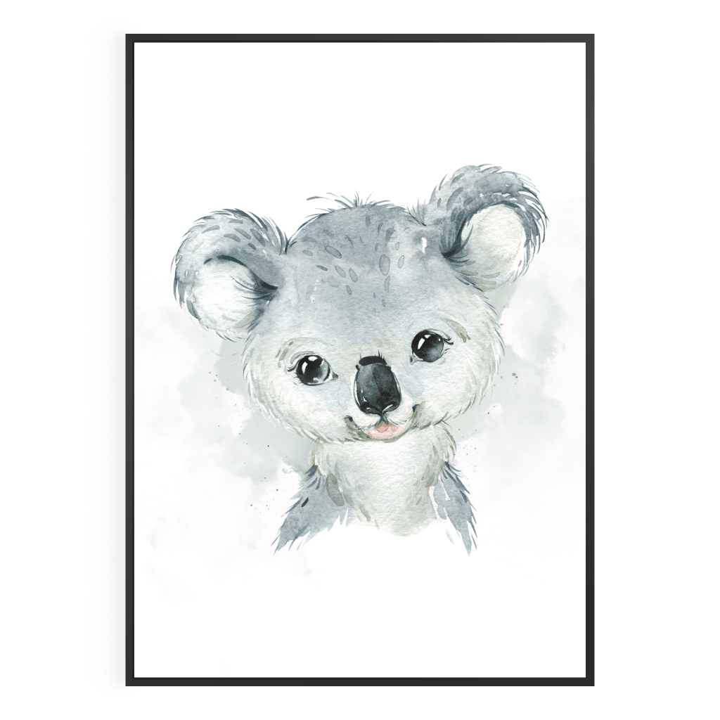 Plakat Koala - Kolekcja Portrety Zwierząt